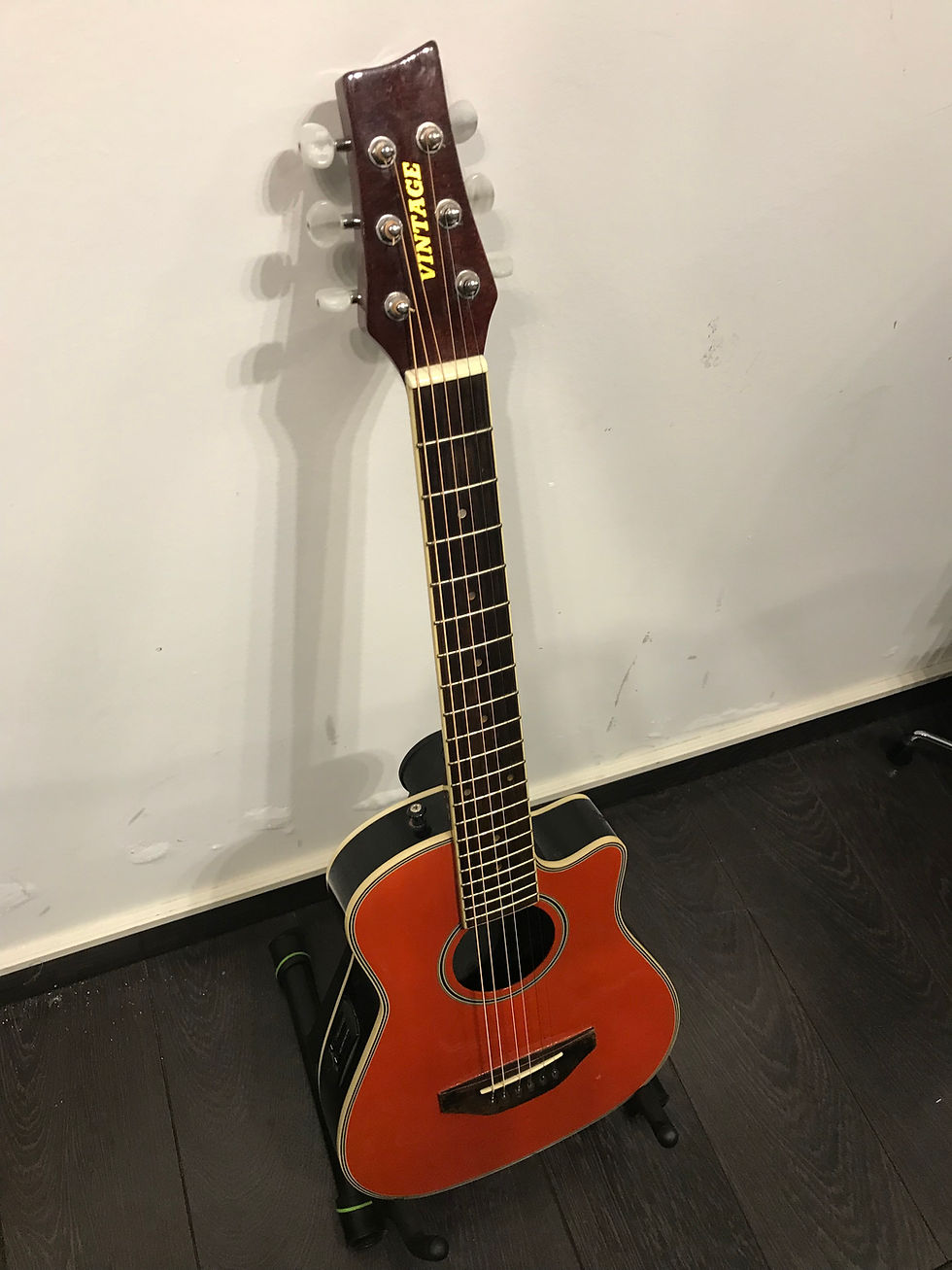 Miniature : VINTAGE GUITARE SHORT SCALE ELECTRO