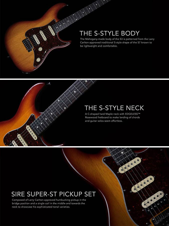 Miniature : GUITARE ELECTRIQUE SIRE S3 RED