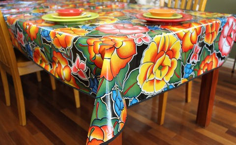 Square Oilcloth Tablecloth