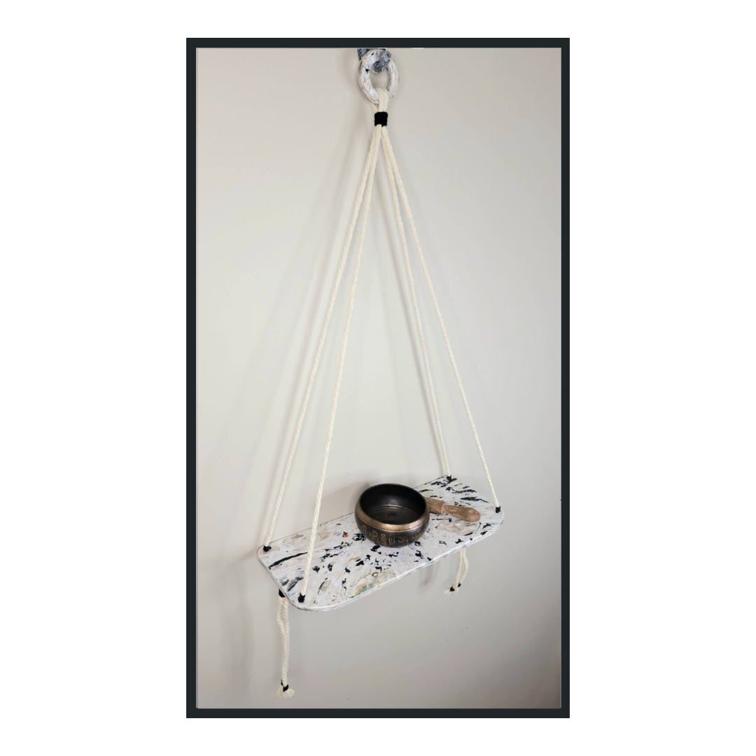 Auspiciously Single 1-tier Hanging Shelf