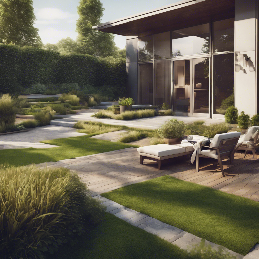 A beautiful eco-friendly garden