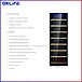 CHATEAU CW 1682TH DNS Wine Cooler - 151 Bottles view 5