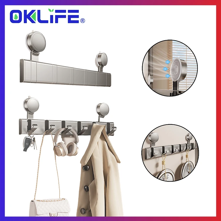 Suction Cup Door Hanger Rack