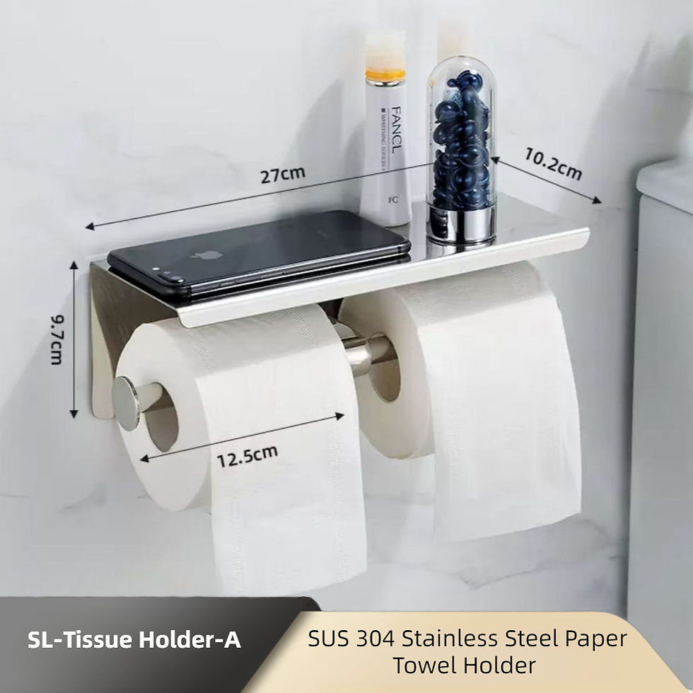 Thumbnail: [OKLIFE®]Stainless steel paper towel holder Paper towel box