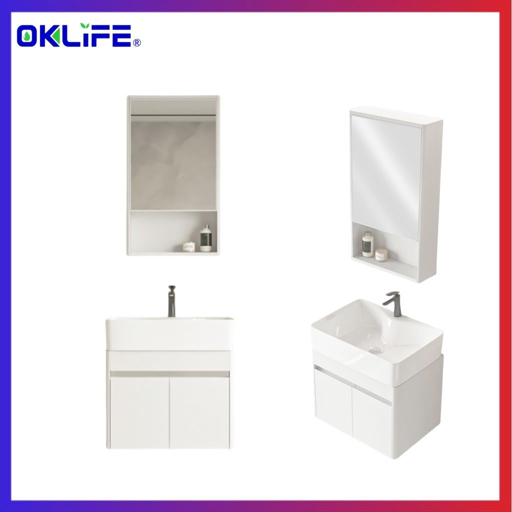 [OKLIFE®]304 stainless steel Bathroom cabinets