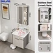 SUS 304 Stainless Steel Waterproof Bathroom Vanity Cabinet Set view 5