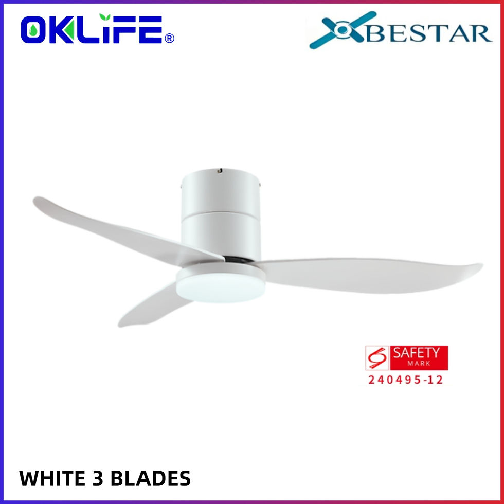 Thumbnail: [OKLIFE®]Bestar LED and Remote Control Smart WiFi DC Motor 36/46/52 inch