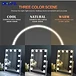 LED-Lighted Desktop Makeup Mirror view 6