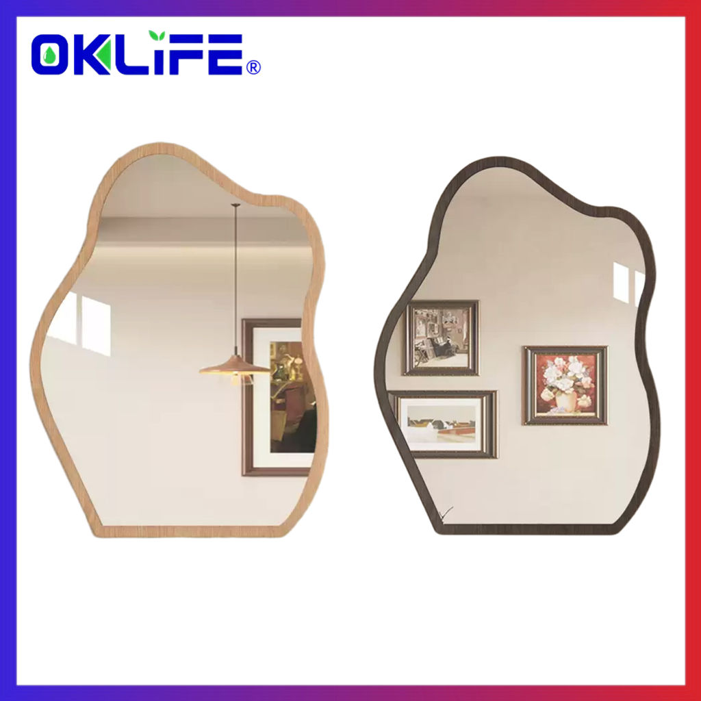 [OKLIFE®]Wooden Framed Mirror