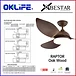 BESTAR Raptor DC Ceiling Fan - 33 / 38 / 48 in view 2