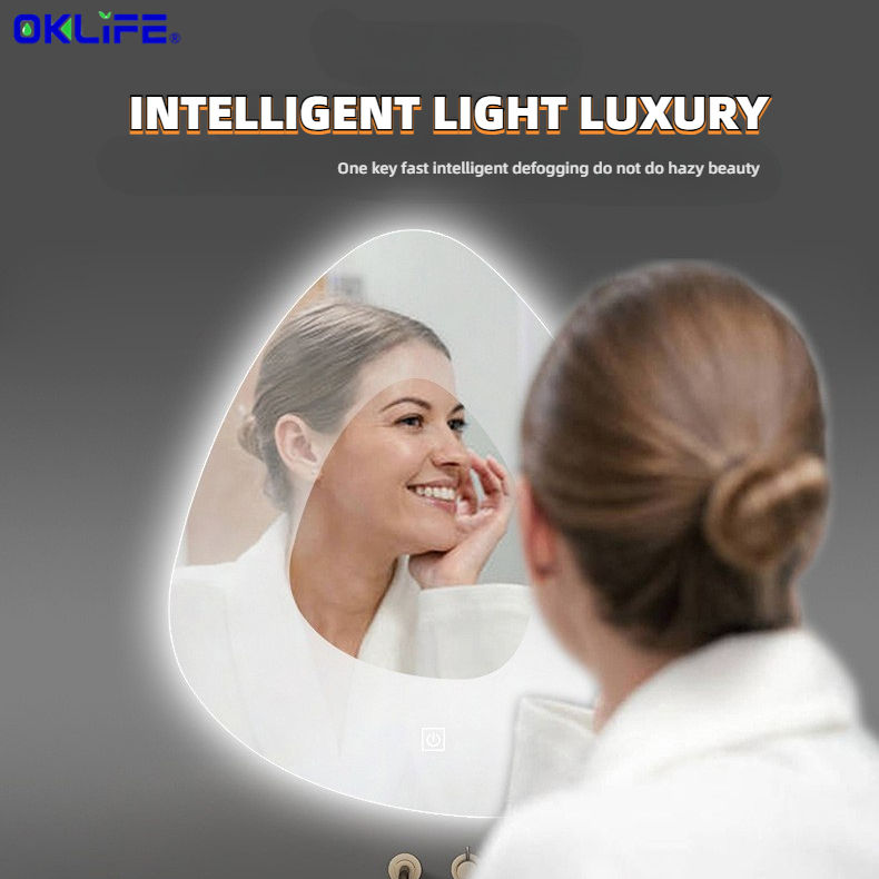 Thumbnail: [OKLIFE®]Wall mounted irregularly shaped mirror