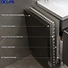 SUS 304 Stainless Steel Bathroom Smart Mirror Cabinet Set view 7