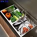 304 Stainless Steel Household Sink - Silver view 3