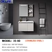 SUS 304 Stainless Steel Bathroom Smart Mirror Cabinet Set view 12