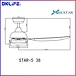 BESTAR Star 5 Wi-Fi Ceiling Fan - 38 / 48 / 58 in view 4