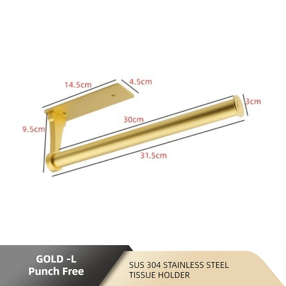 Thumbnail: [OKLIFE®]SUS 304 Stainless Steel Toilet Roll Holder