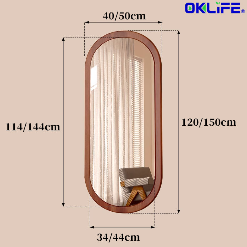 Thumbnail: [OKLIFE®]Wall-mounted full-length mirror