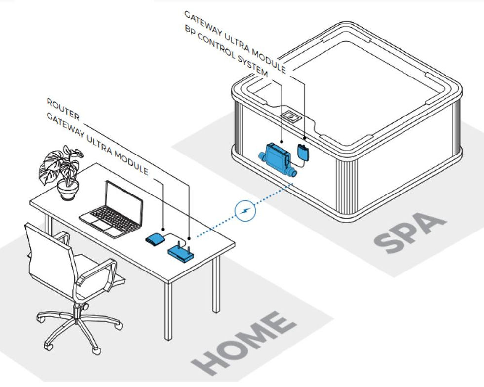 Miniature : Balboa ControlMySpa module d'interface WiFi SPA JACUZZI