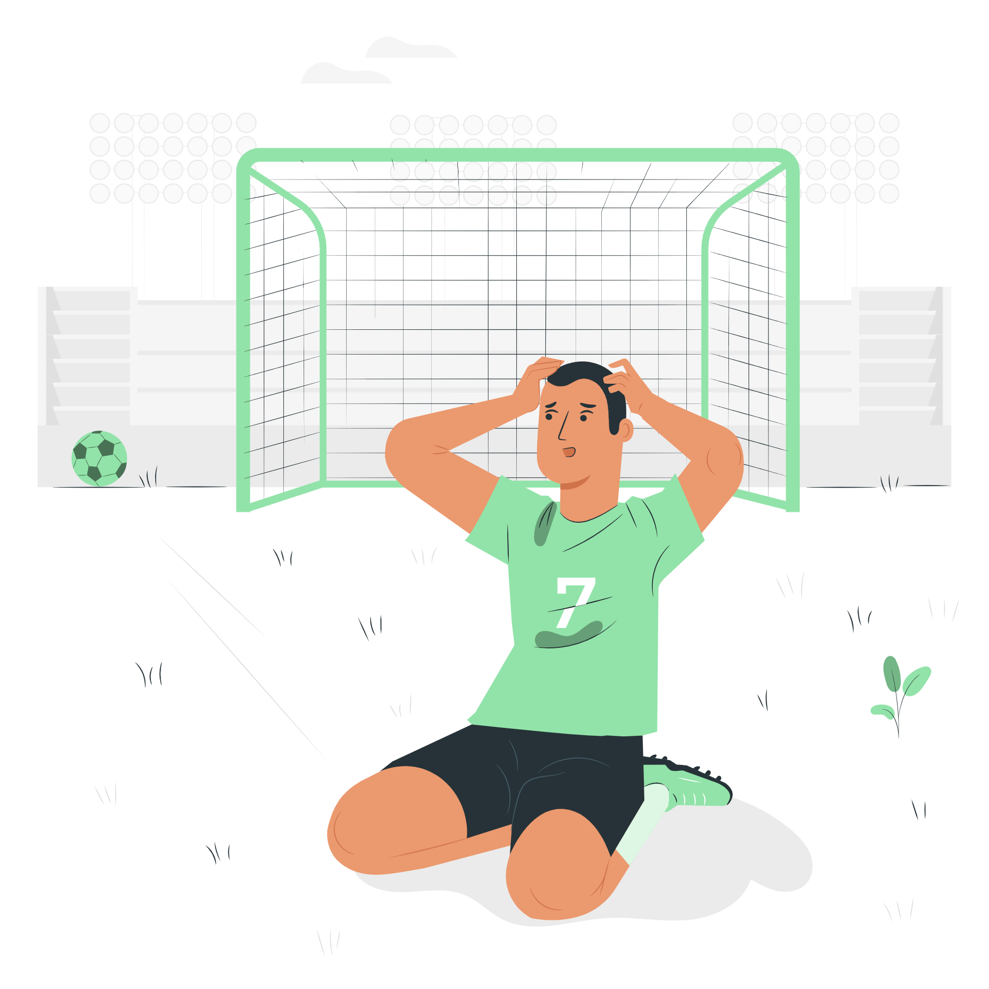 Anxious before a match ?