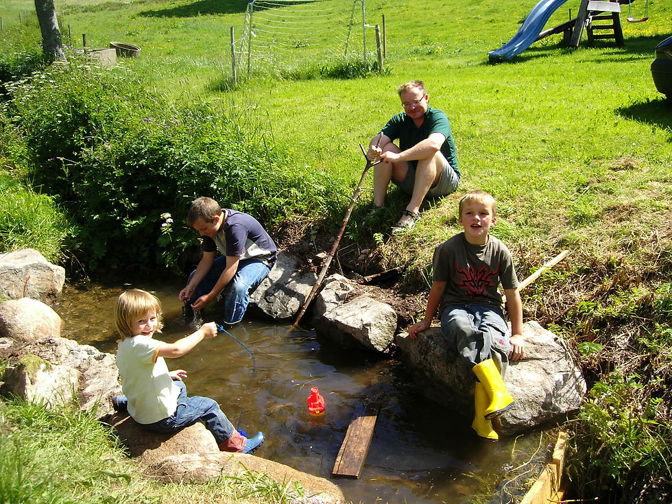 Spass am Bach