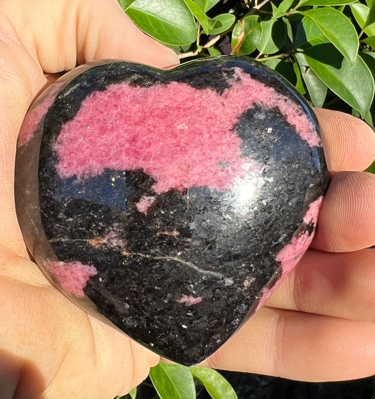 Coeur rhodonite