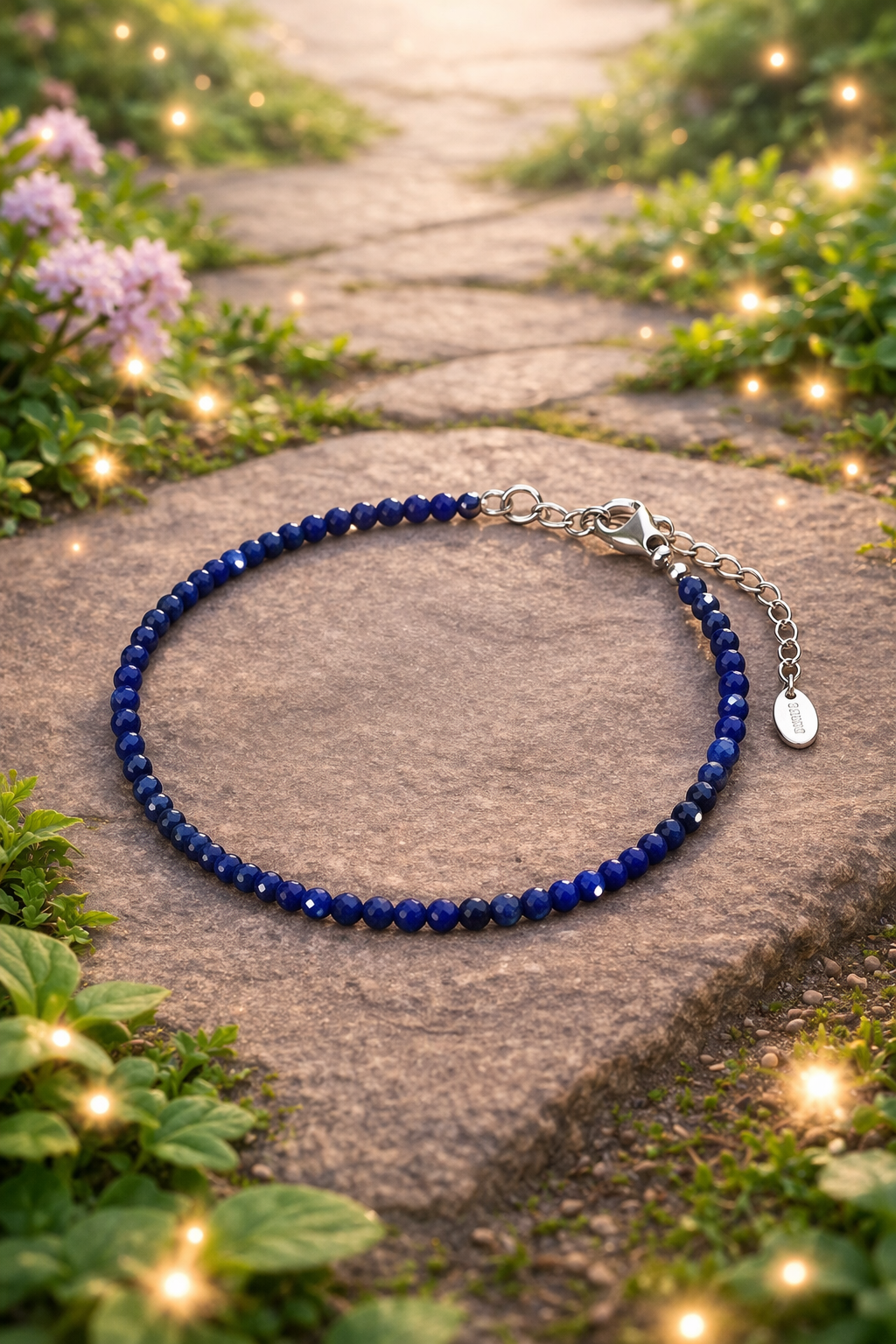 Bracelet fin en Lapis-Lazuli – Sagesse & Intuition