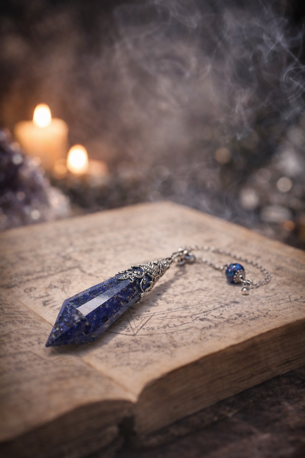 Miniature : Pendule en Lapis Lazuli