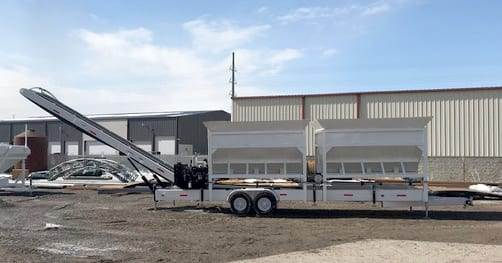 2CL-24-2 Portable Concrete Batching Plant – Automated 24+ Cubic Yards