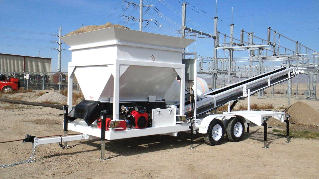 2CL-8 Portable Batching Plant – Concrete Production Equipment