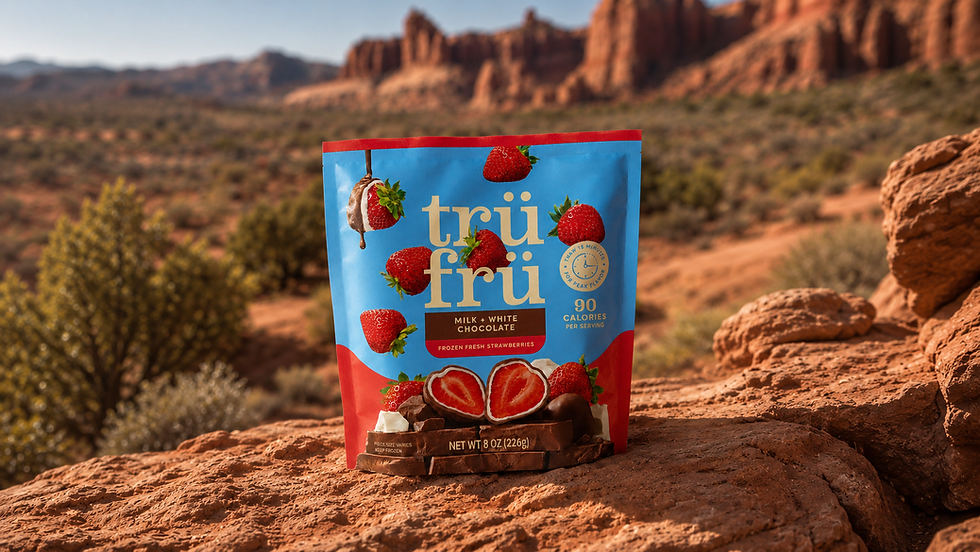 TruFru bag in Southern Utah