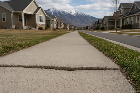 20250609_1520_Uneven Sidewalk View_simple_compose_01jxb8zjcqe5fbdy1d4va2wexf.png