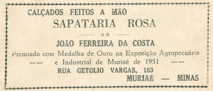 Sapataria Rosa - de João Ferreira da Cos