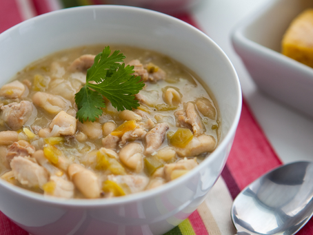 chicken and bean soup