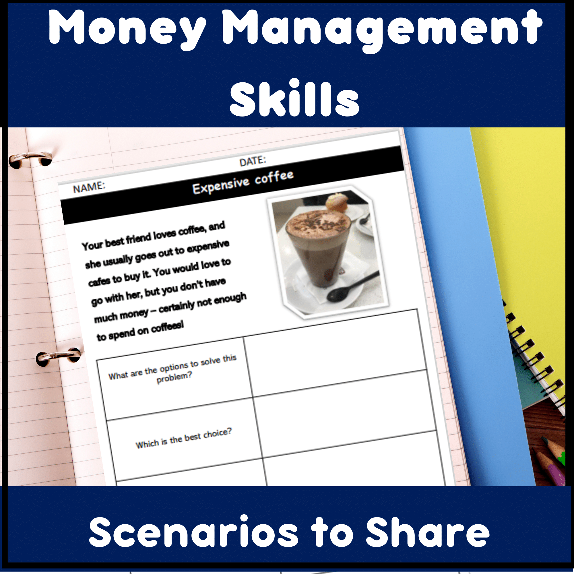 Money management scenarios for high school transition