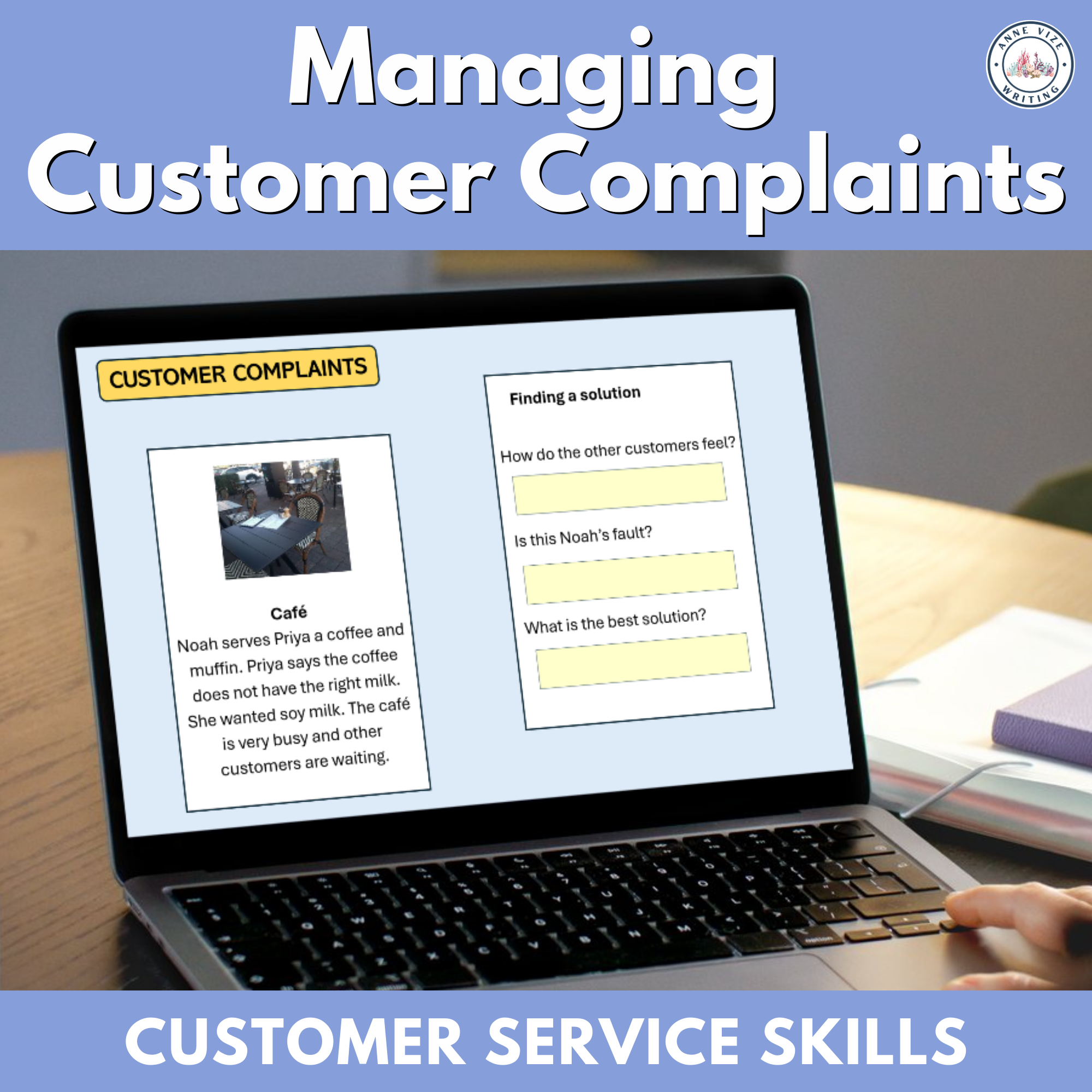 Customer Service Skills Managing Complaints Digital Activity