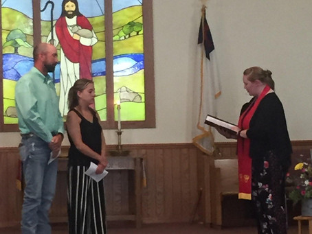 The Holy Spirit was present this past Sunday!