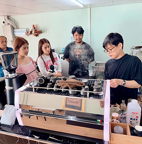 สอนชงกาแฟนอกสถานที่