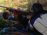 Small Bore .22 Target Rifle Shooting In Twickenha,