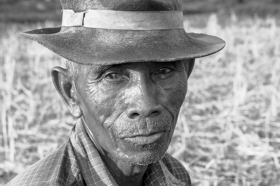 Homme au chapeau - Cambodia