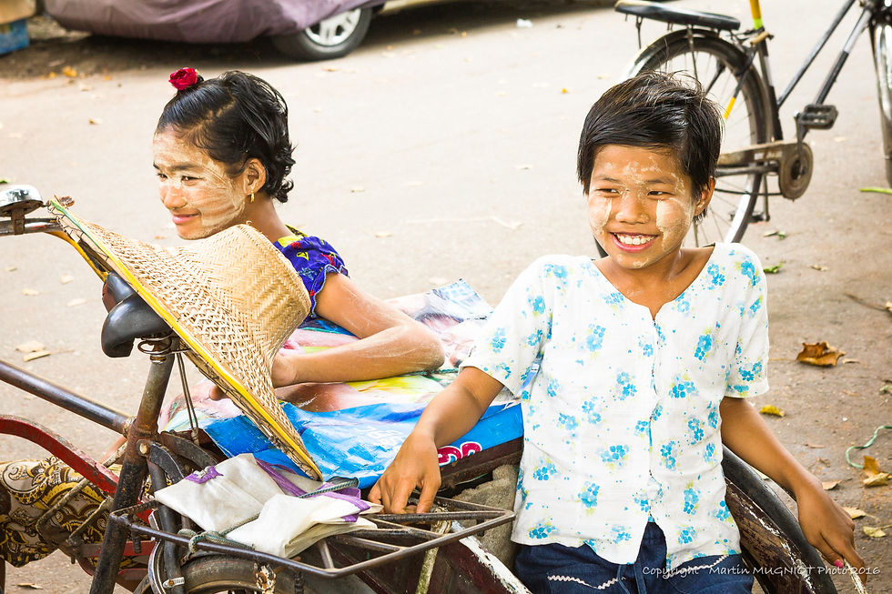In the street of Yangon - Myanmar