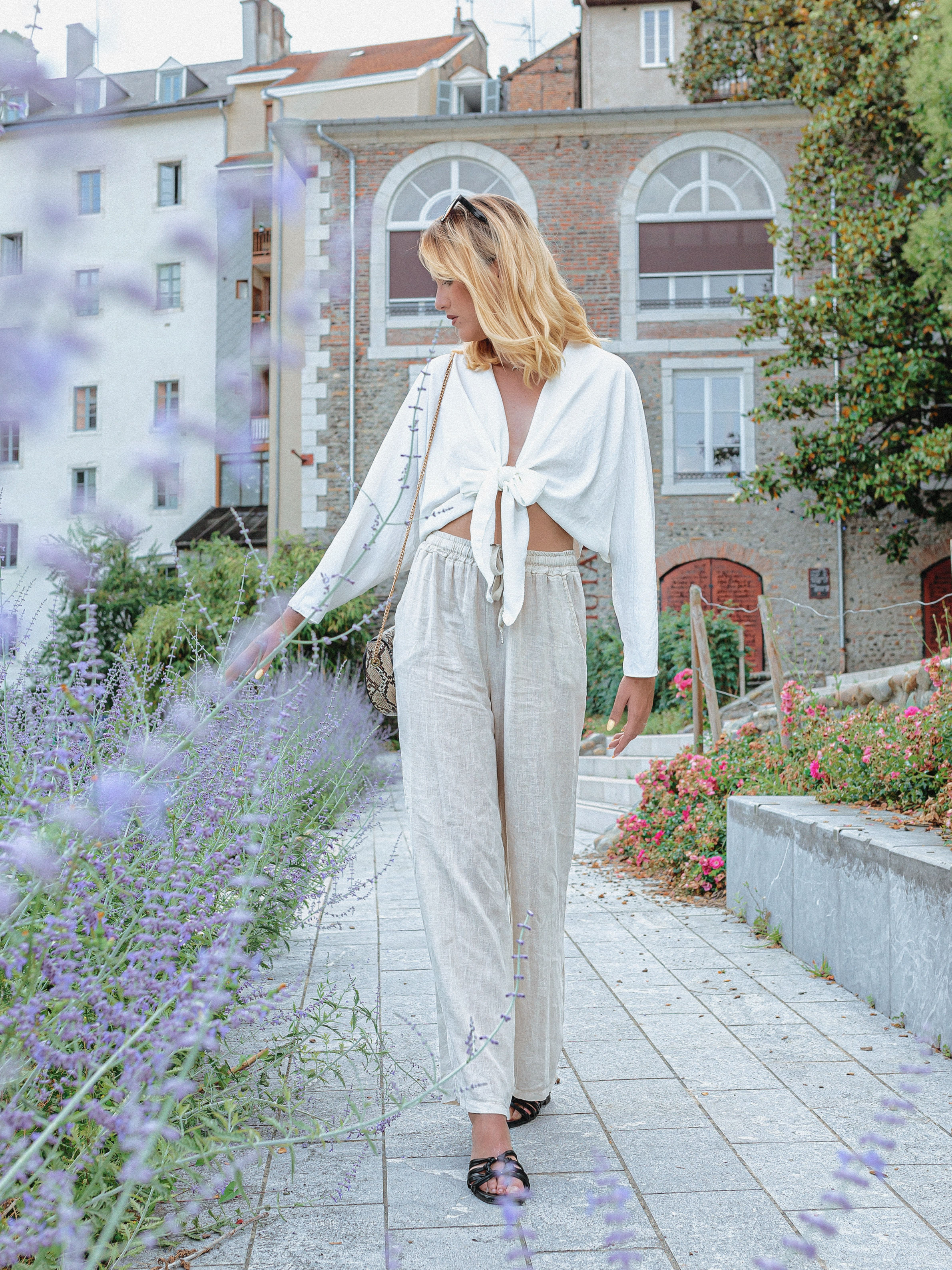 Pantalon en lin - CLOVIS