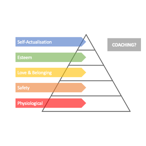 Where does Coaching fit into your Hierarchy of Needs?