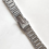 Thumbnail: 22mm - Silver Metal Watch Band - Stainless Steel Buckle
