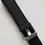 Thumbnail: 24mm - Black Rubber Watch Band - ( Chrome Buckle / Stainless Steel )