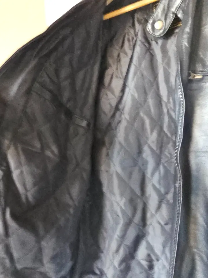 Thumbnail: Men Kalahari Leather Jacket - LARGE