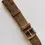 Thumbnail: Dozen - 18mm - Light Brown / Croco Pattern Leather Watch Band - ( Gold Buckle