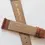 Thumbnail: 16mm - Tan Lizard Pattern / Smooth Leather Watch Band @ Whole Sale
