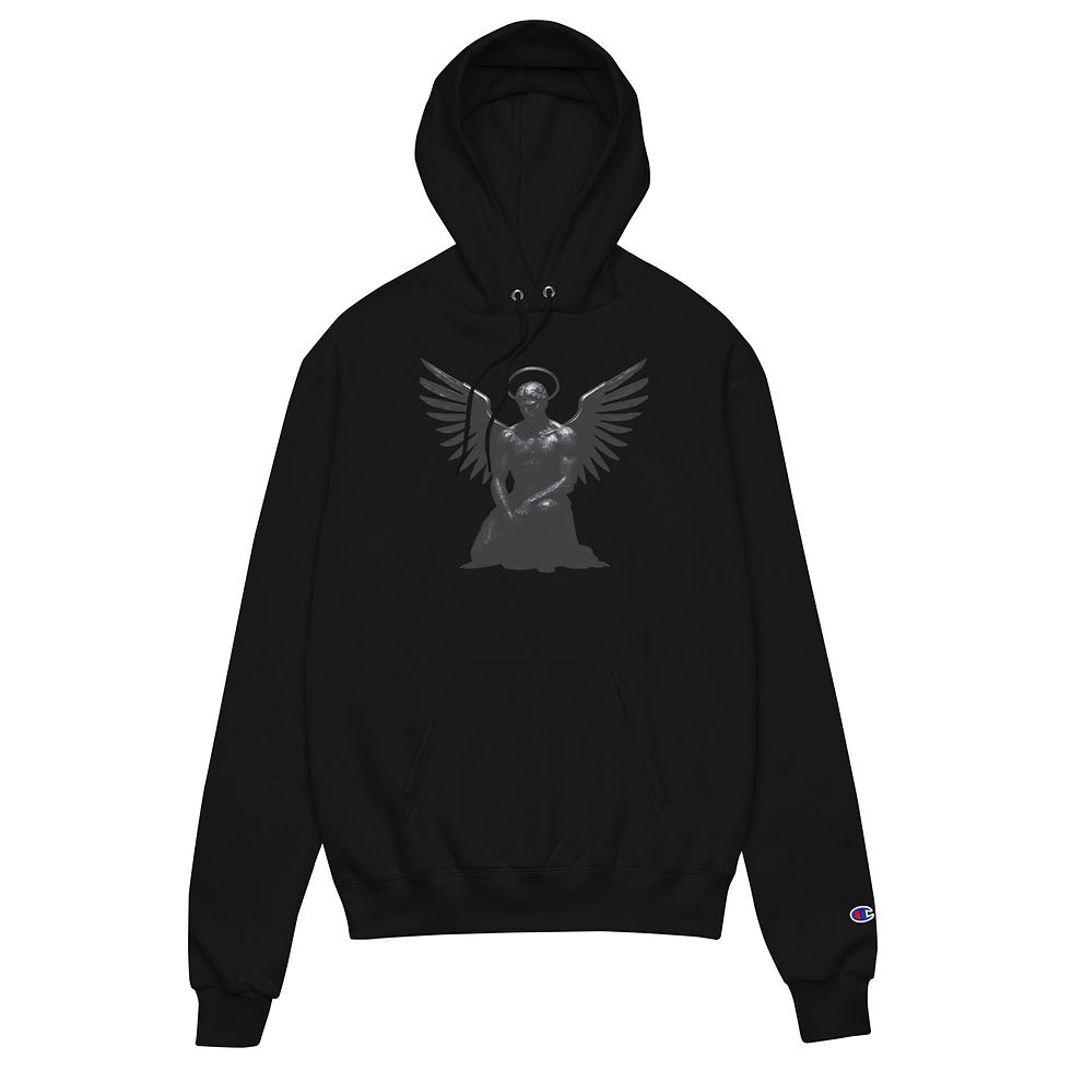 Thumbnail: THE NOIR ANGEL CHAMPION HOODIE