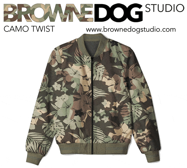 Browne Dog Studio Camo Twist 0320