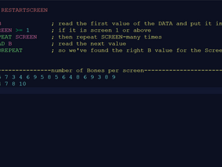 Let's create an MPAGD game - Part 15: Game objectives and introducing DATA and READ